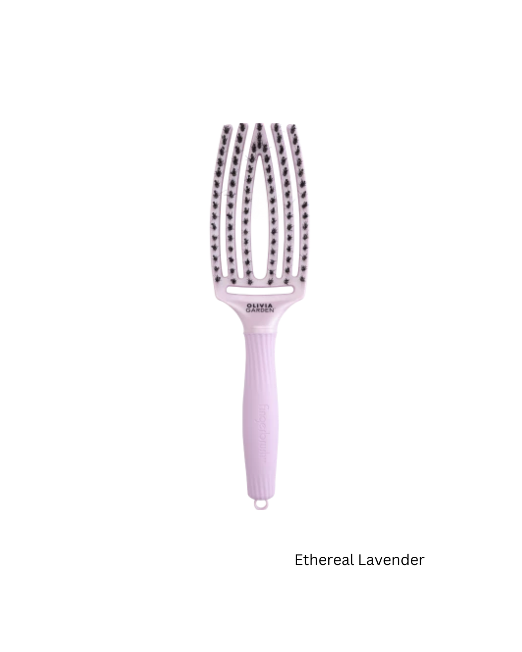 Olivia Garden Fingerbrush četka  ljubičasta