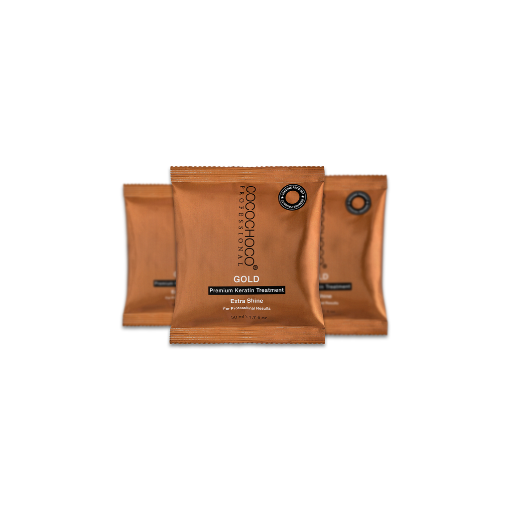Cocochoco Professional keratin GOLD za trajno ravnu i zdravu kosu 50 ml