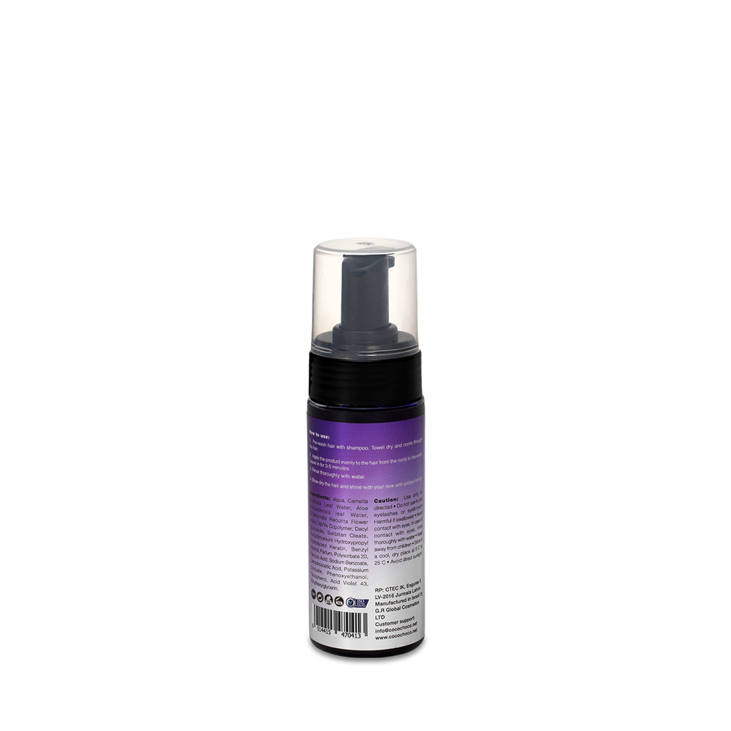Cocochoco Instant Silver Touch Anti Yellow Magic Mousse 150 ml deklaracija
